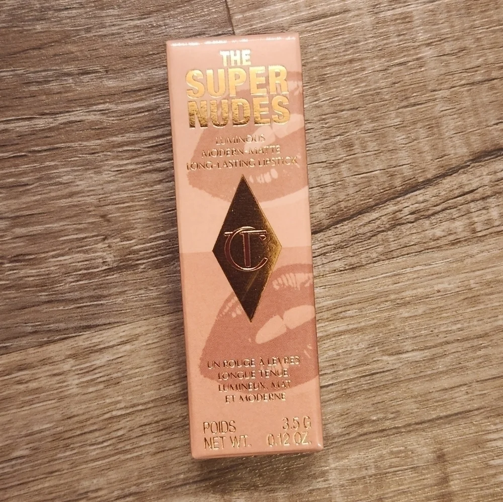 CHARLOTTE Tilbury The Super Nudes shade Super Fabulous Long Lasting Lipstick